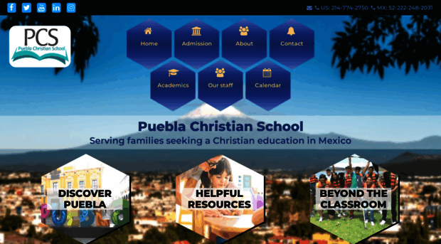 pueblachristianschool.org