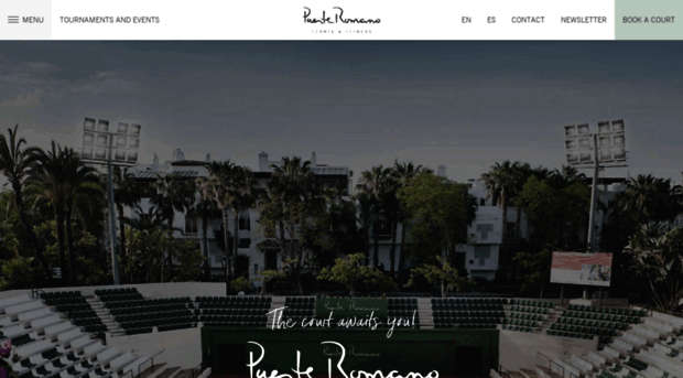 puenteromanotennis.com