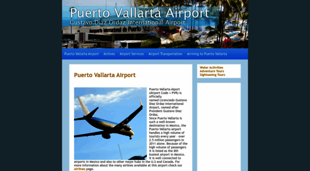 puertovallartaairport.com