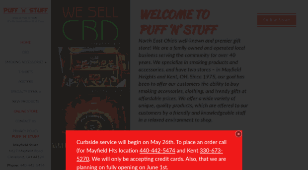 puffnstuffstores.com