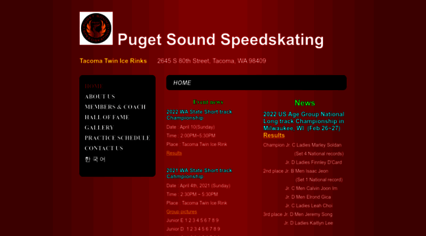 pugetsoundspeedskating.com