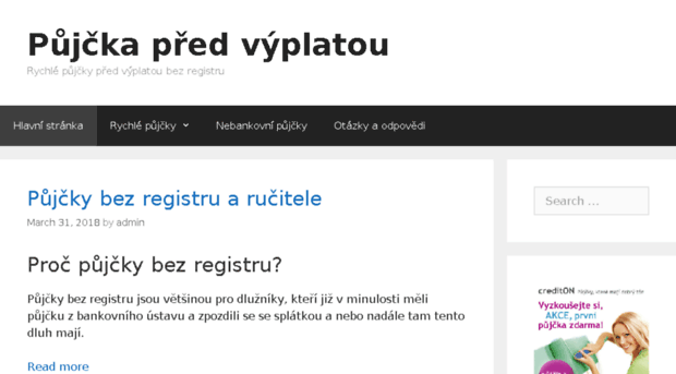 pujcka-pred-vyplatou.net