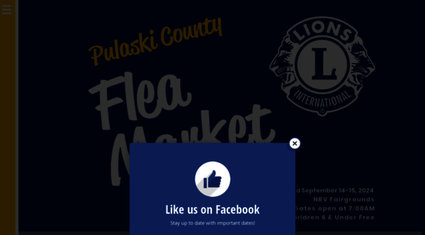 pulaskicountyfleamarket.com