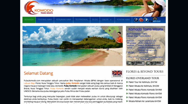 pulaukomodo.com