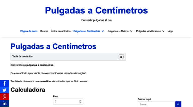 pulgadasacentimetros.com