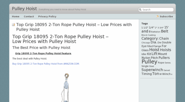pulley-hoist.wellcomeco.com