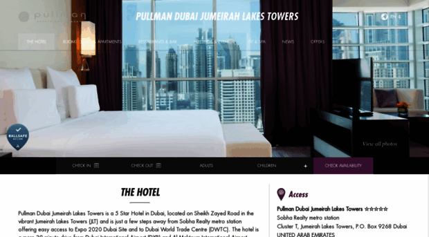 pullman-dubai-jumeirahlakestowers.com