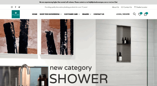 pulseshowerspas.com