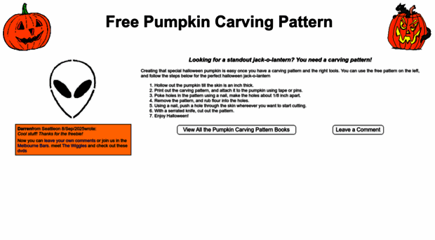 pumpkin-carving-pattern.com