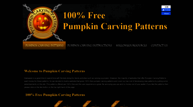 pumpkincarvingpatterns.com