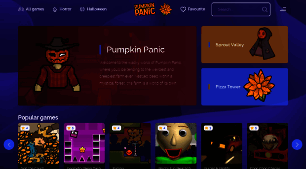 pumpkinpanicgame.com