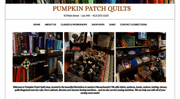 pumpkinpatchquilts.com