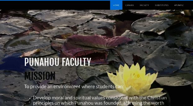 punahoufaculty.weebly.com