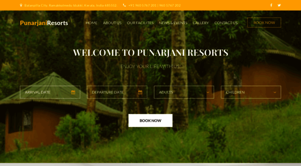 punarjaniresorts.com