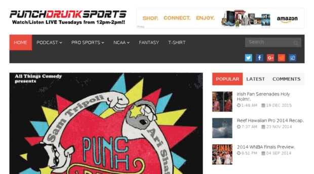 punchdrunksports.com