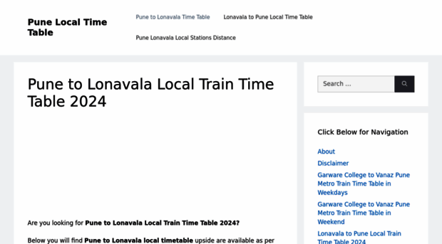 punelocaltraintimetable.net