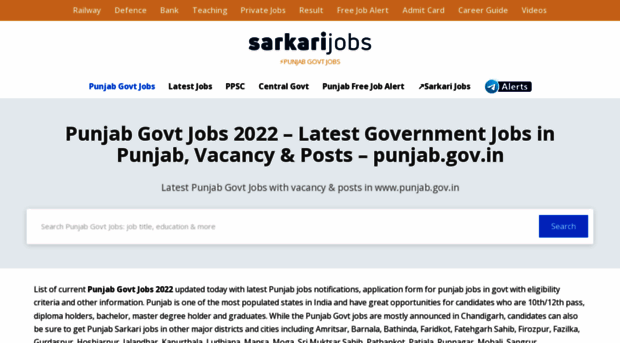 punjab.sarkarijobs.com