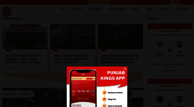 punjabkingsipl.in