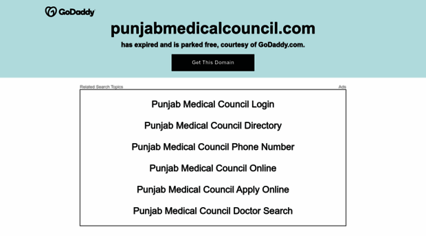 punjabmedicalcouncil.com
