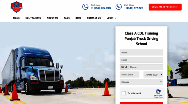 punjabtruckdrivingschool.com