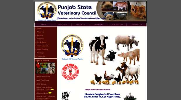 punjabvetycouncil.org.in