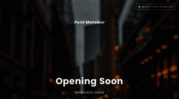 punkmonsieur.com