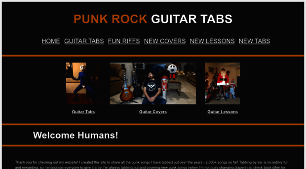 punkrockguitartabs.com