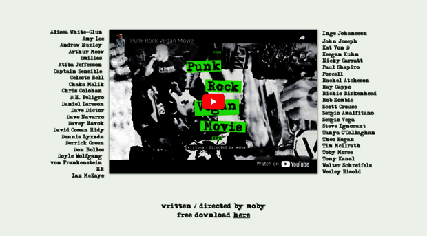 punkrockveganmovie.com