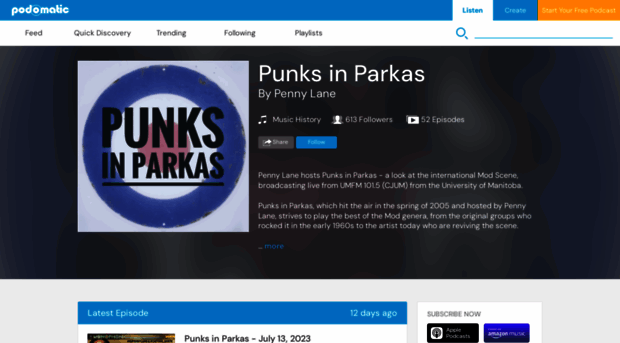 punksinparkas.podomatic.com