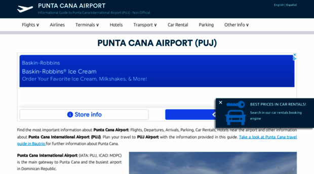 punta-cana-airport.com