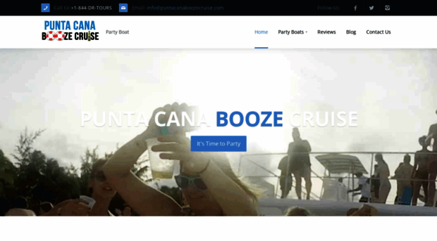 puntacanaboozecruise.com