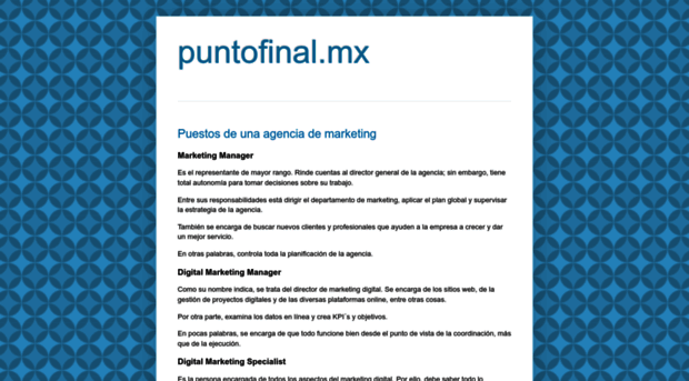 puntofinal.mx