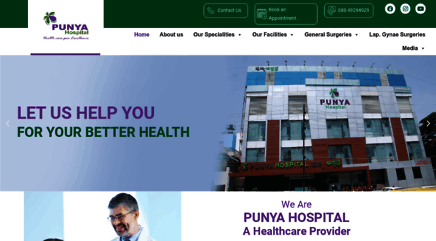 punyahospitals.com