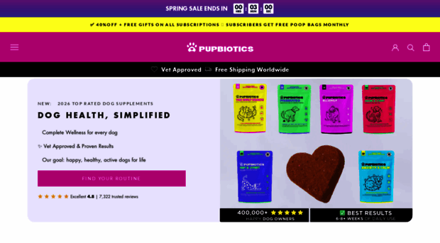 pupbiotics.com