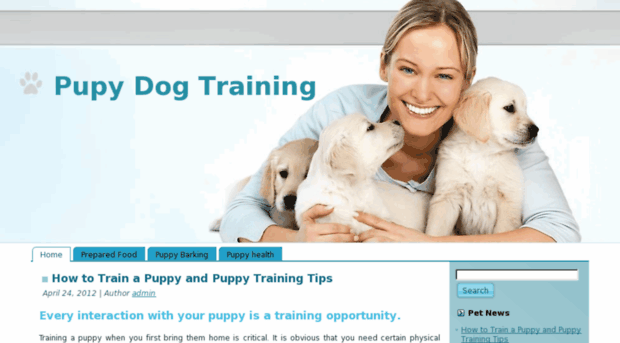 pupydogtraining.com