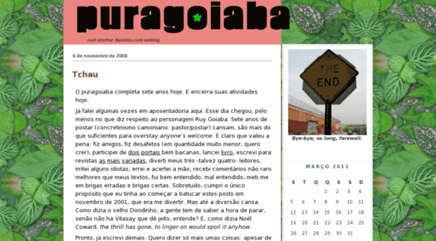 puragoiaba.apostos.com