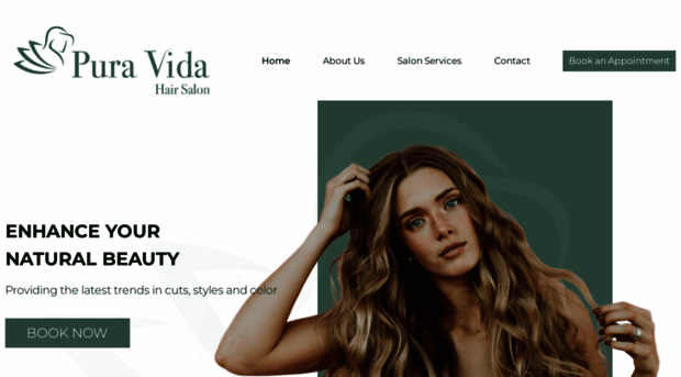 puravidahairsalon.com