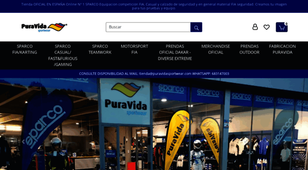 puravidasportwear.com