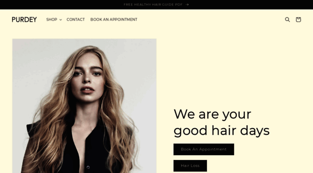 purdeyhairdresser.com