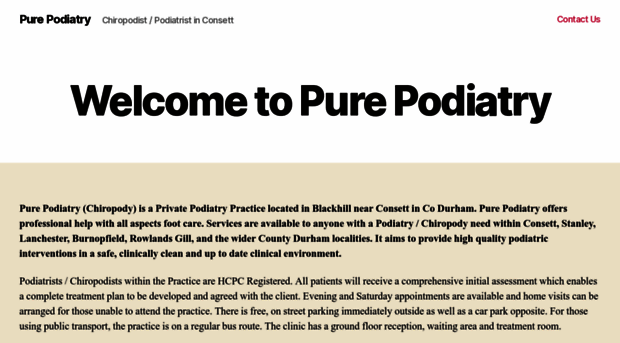 pure-podiatry.co.uk