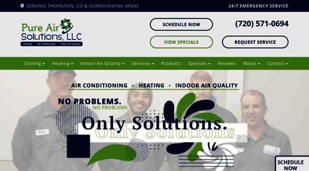 pureairsolutionsllc.com