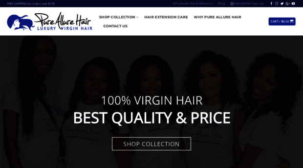 pureallurehair.com