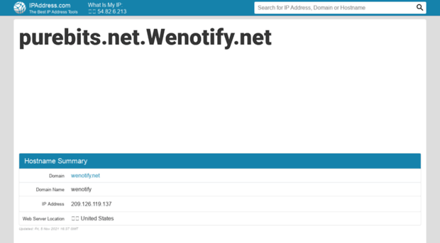 purebits.net.wenotify.net.ipaddress.com