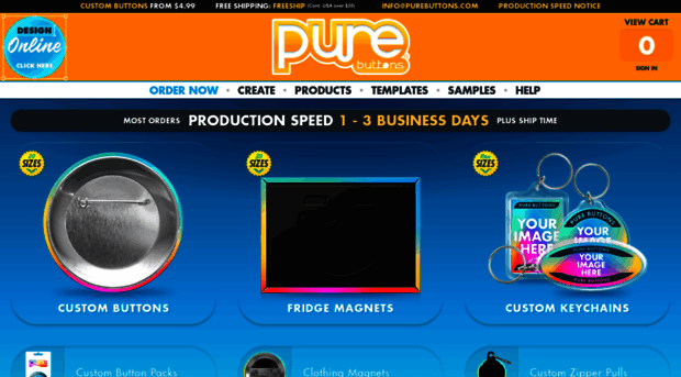 purebuttons.com