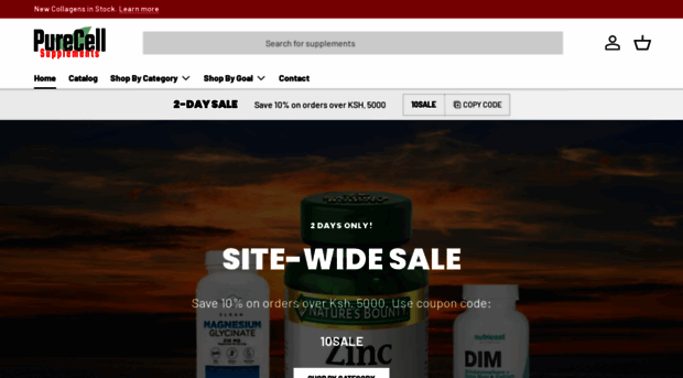 purecellsupplements.com