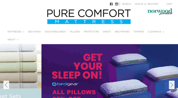 purecomfortmattress.com