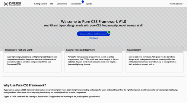 purecssframework.com