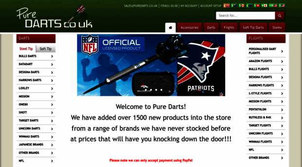 puredarts.co.uk