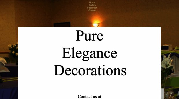 pureelegancedecorations.com