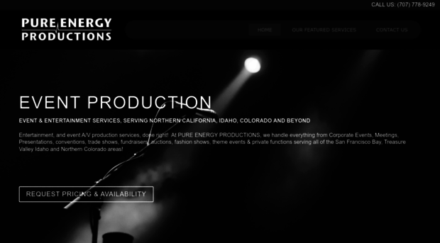 pureenergyproductions.com